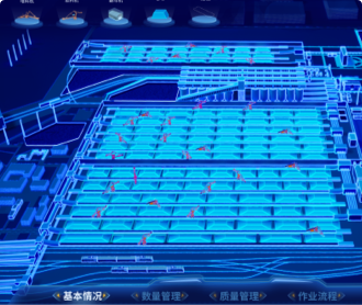 蘭亭妙微ui設計-港口煤炭生產經(jīng)營智慧管理系統(tǒng)大屏界面設計